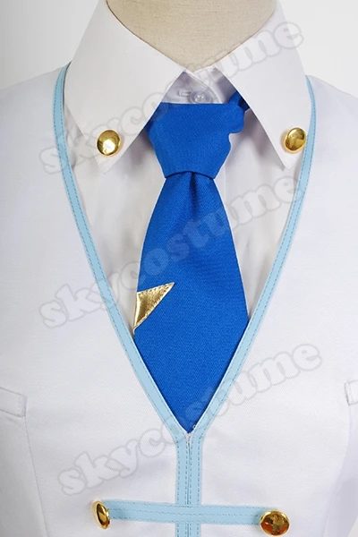 Love Live! Костюм для косплея школьного идола Project Hoshizora Rin женское короткое летнее