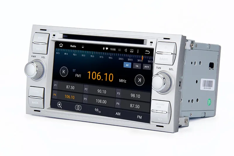 7-дюймовый 2din Android 7 1 Автомобильный DVD плеер для Ford Focus Kuga транзит Wi-Fi 4G GPS Bluetooth Canbus