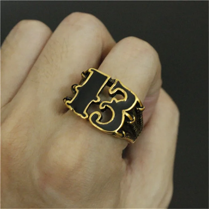 1 шт Новое прибытие коготь дракона золотое черное кольцо 316L нержавеющая сталь