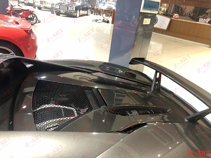 Z-ART углеродного волокна задний спойлер для Mclaren 540 570S заднее крыло 570 GT 4 углерода |