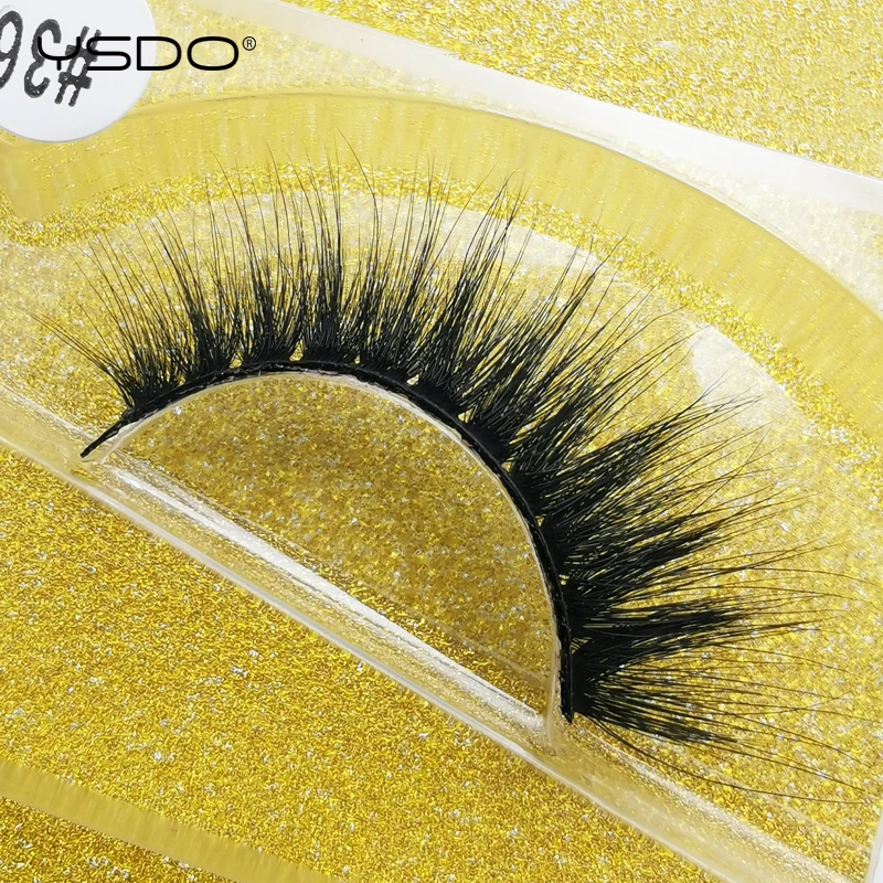 Ресницы натуральные YSDO 1 пара норковые ресницы 3d из норки драматические ручной