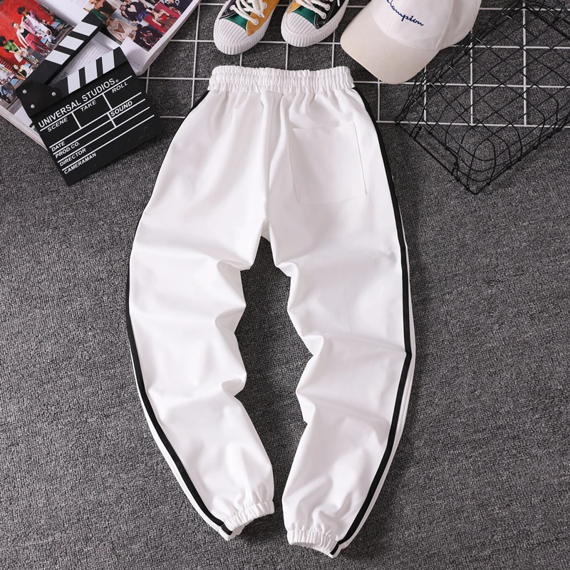 Женские спортивные штаны джоггеры 2019 Новое поступление сезон весна-осень черный