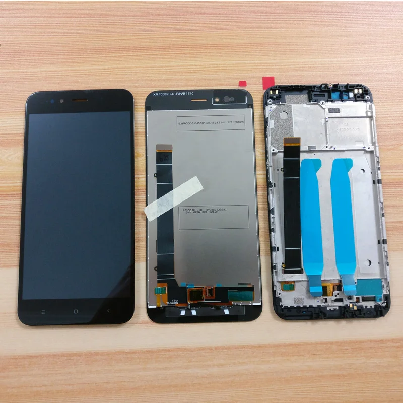 100% протестирован для Xiaomi Mi A1 MiA1 / 5x Mi5X ЖК дисплей/или с рамкой/сенсорной панелью
