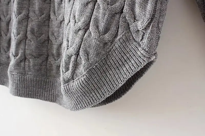 Autumn Turtleneck Sweaters Plus Size Women Casual Knitting Sweater 3XL 4XL Pullovers Pink Gray Black KKFY332 |
