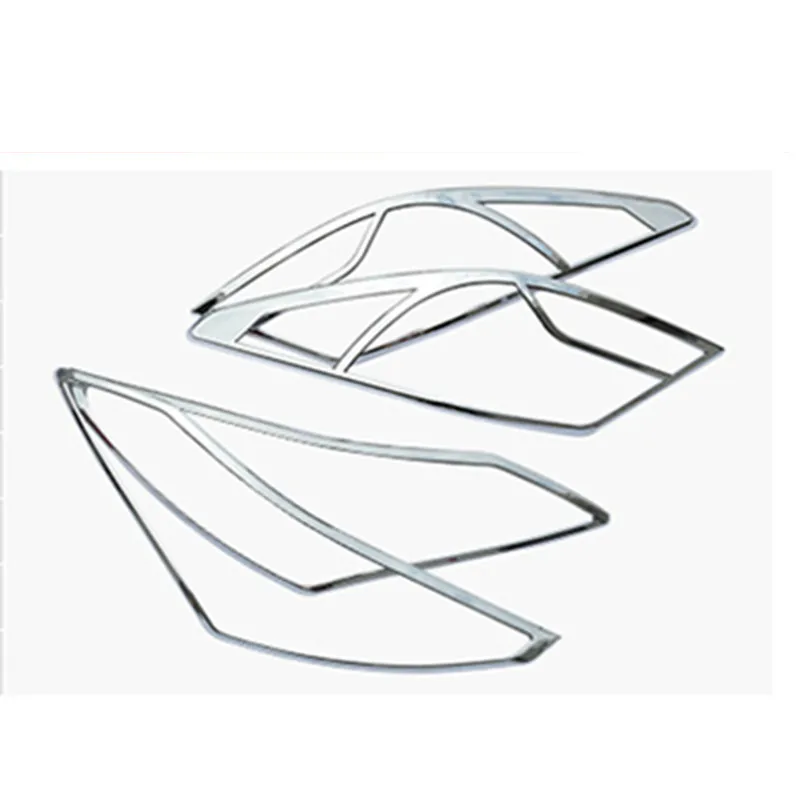 ABS хромированный автомобильный передний головной светильник/задний светильник