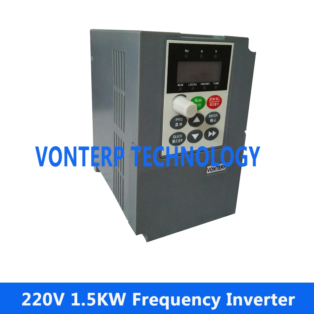 

220v 1.5kw 1 phase input and 220v 3 phase output Variable speed drive