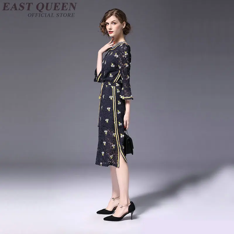

Social business office ladies elegant dress female dinner special occasions festival sexy long sleeve dress KK2153 Y