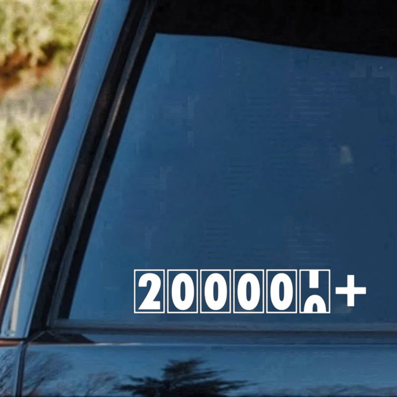 Рисунок 3 - 200000 + виниловая наклейка на автомобиль