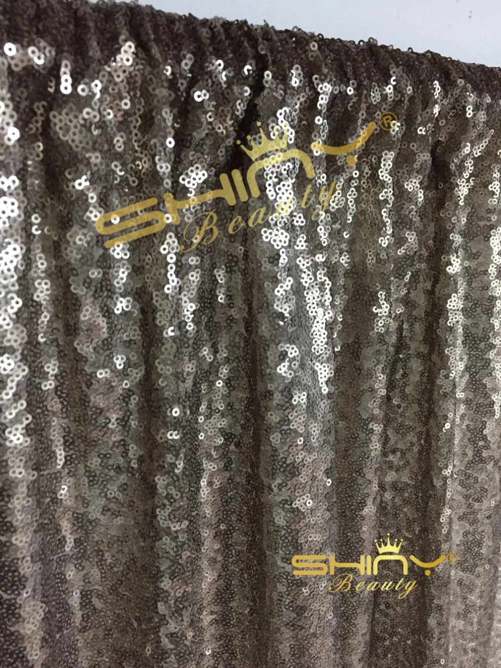 ShinyBeauty 4x6ft матовые золотые шторы с блестками, оконные шторы, для детей/свадьбы/фотографии/дня рождения/других мероприятий Декор-RC