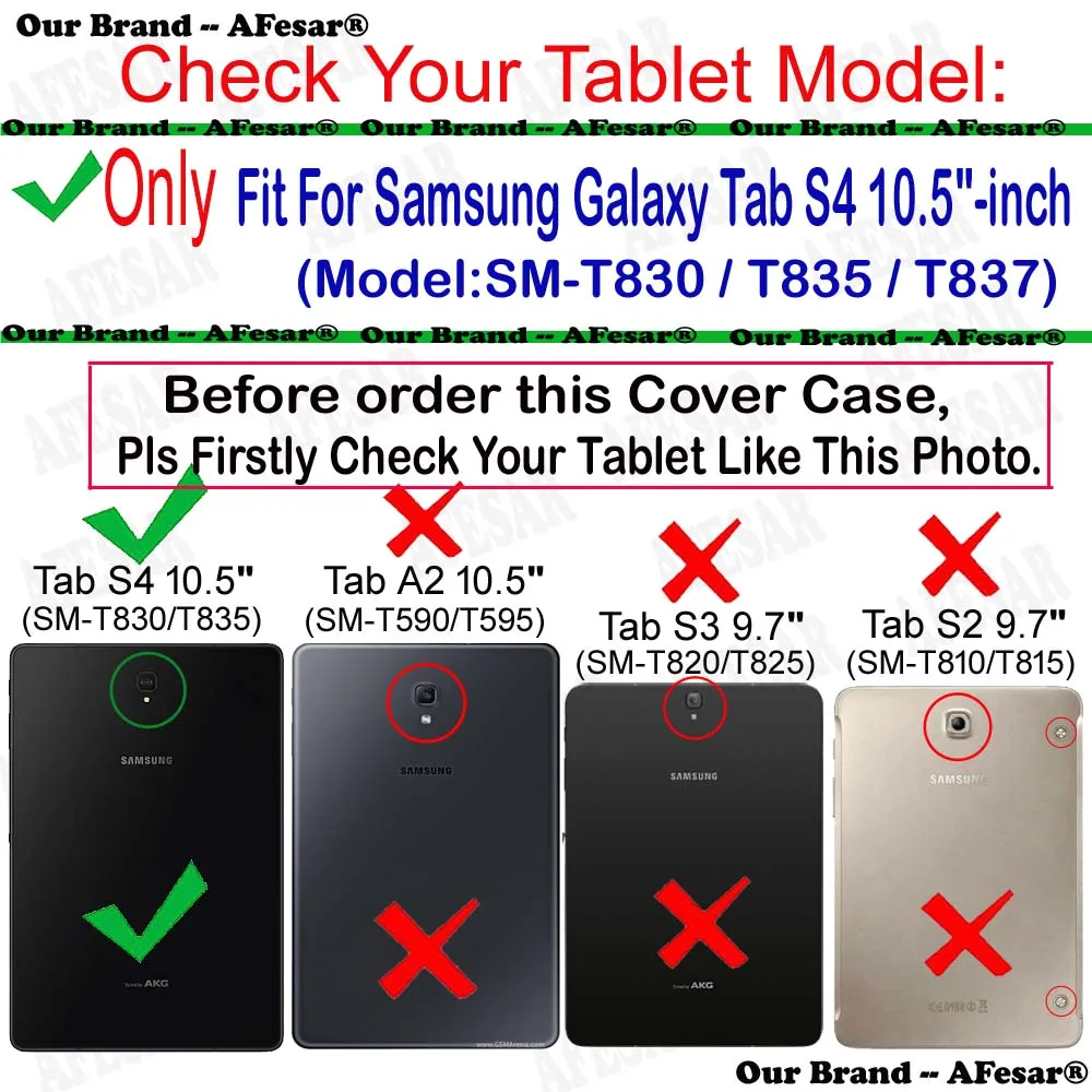 Ультратонкий чехол SM T830 T835 для Samsung Galaxy Tab S4 10 5 дюйма магнитный складной подставка