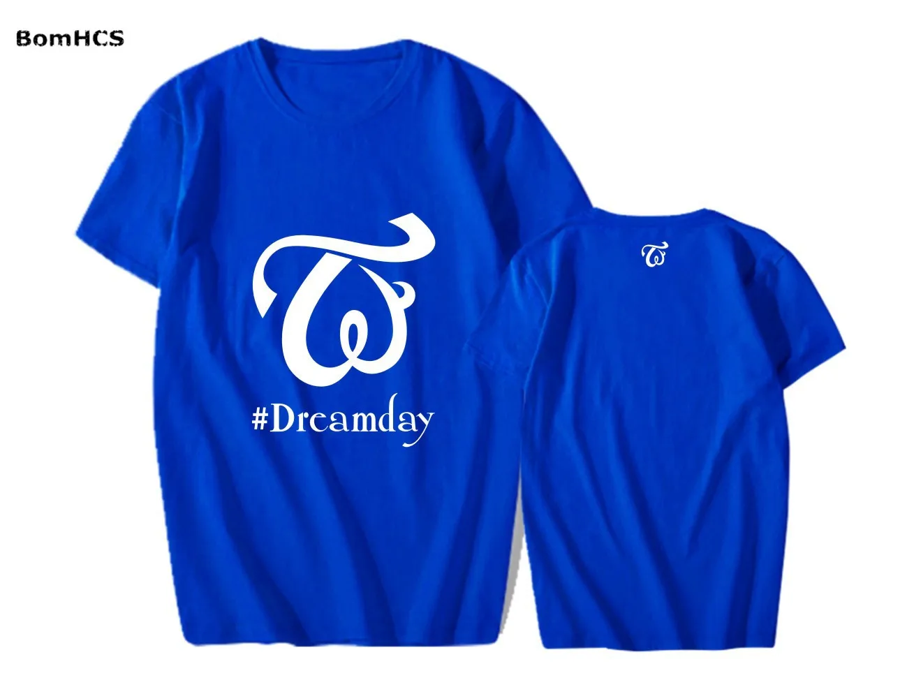 BomHCS Kpop/хлопковая футболка с надписью Twice Dreamday базовая для молодежи уличные топы