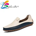 Мужская повседневная обувь; Сезон весна-лето; Мягкая кожа мокасины; Мужские лоферы; Удобная дышащая мужская обувь для вождения; Светильник; Большие размеры