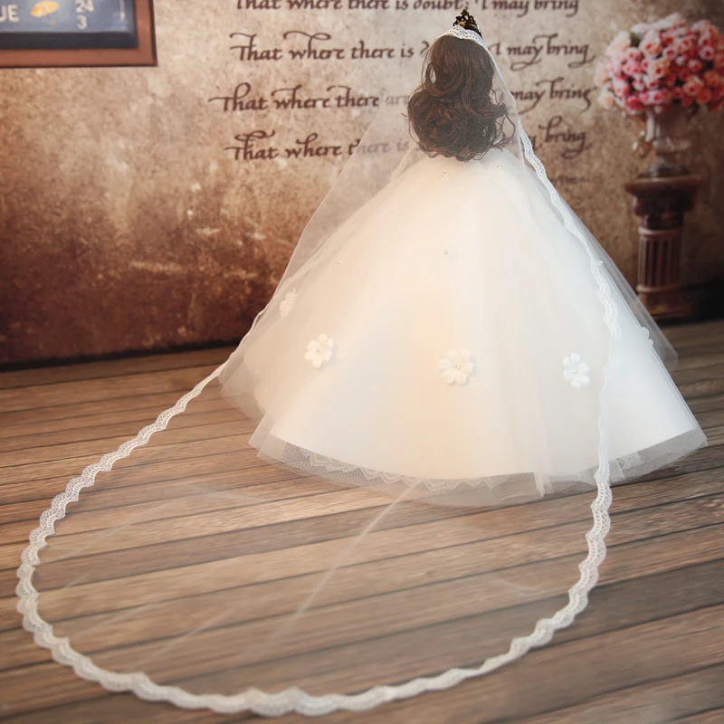 Цельный модный дизайн куклы принцессы 45 см свадебное белое платье благородное