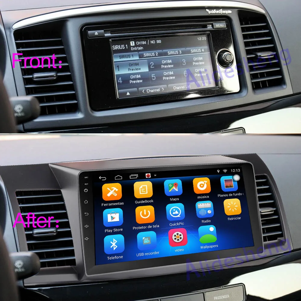 Android 7 1 автомобильный dvd плеер для Mitsubishi Lancer EX EVO 2008 2009 2010 2011 2012 2013 2014 2015