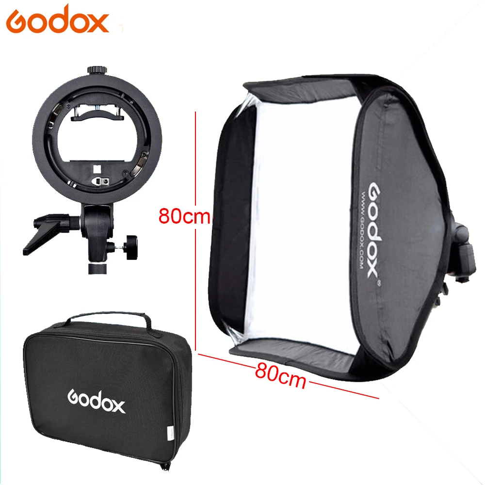 Софтбокс Godox Flash 40x40 см 15 &quot* 15&quot 60x60 24 24&quot держатель для студийного кронштейна Bowen