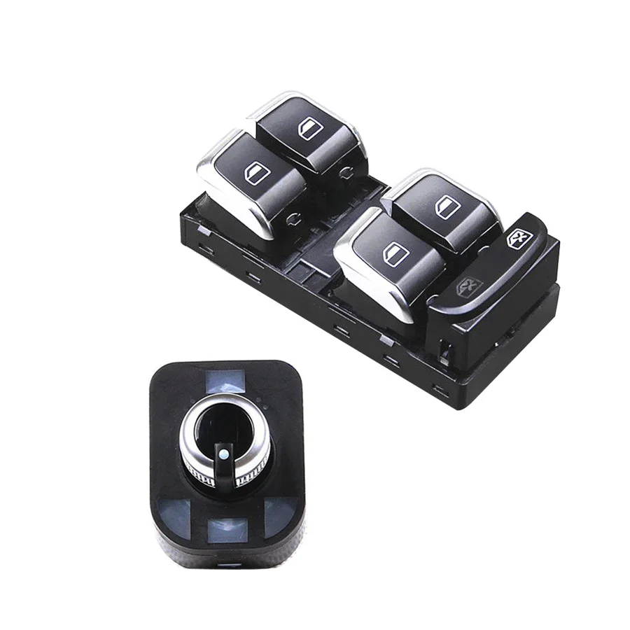 Qty2 TUKE OEM 8KD95851 хромированный метрический зеркальный контур для A4 B8 A5 8 T Q5 8R S4 S5 8K0959851D