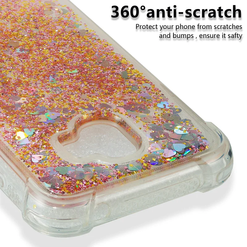 

Antiknock Glitter Quicksand Soft TPU Silicone Phone Case Cover Shell for Samsung Galaxy J1 J2 Pro 2018 Prime J3 J5 J7 2017 EU