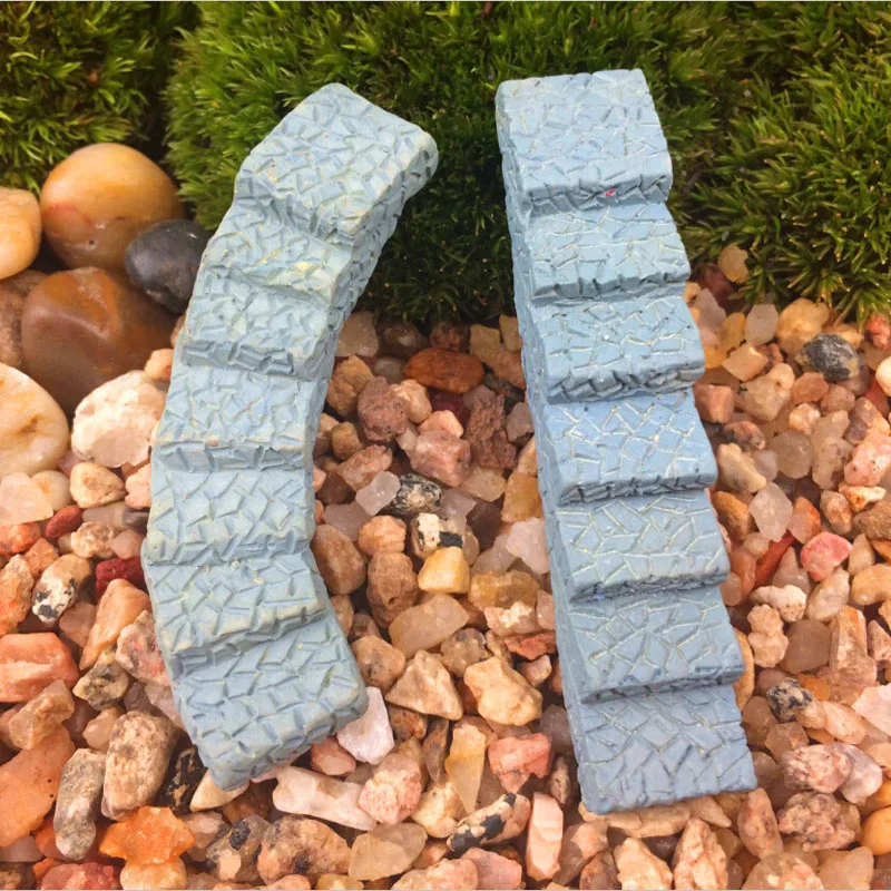 Изгиб лестницы ступенчатые миниатюрные сказочные садовые аксессуары для дома |