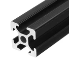 Черная анодированная 500 Т-образная алюминиевая рамка для экструзии профилей длиной 2020 мм для ЧПУ
