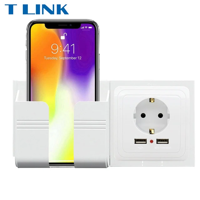 TLINK настенная розетка держатель для телефона Аксессуары для смартфона подставка для мобильного телефона Apple samsung huawei держатель для телефона