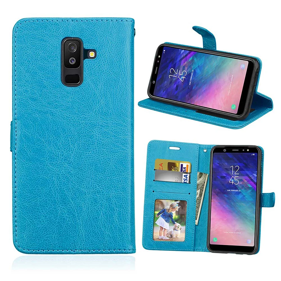 Кожаный бумажник чехол для samsung Galaxy J1 мини J2 J3 J4 J5 J6 J8 J7 Duo MAX на заднюю панель V Grand Prime Pro Чехол для телефона Coque