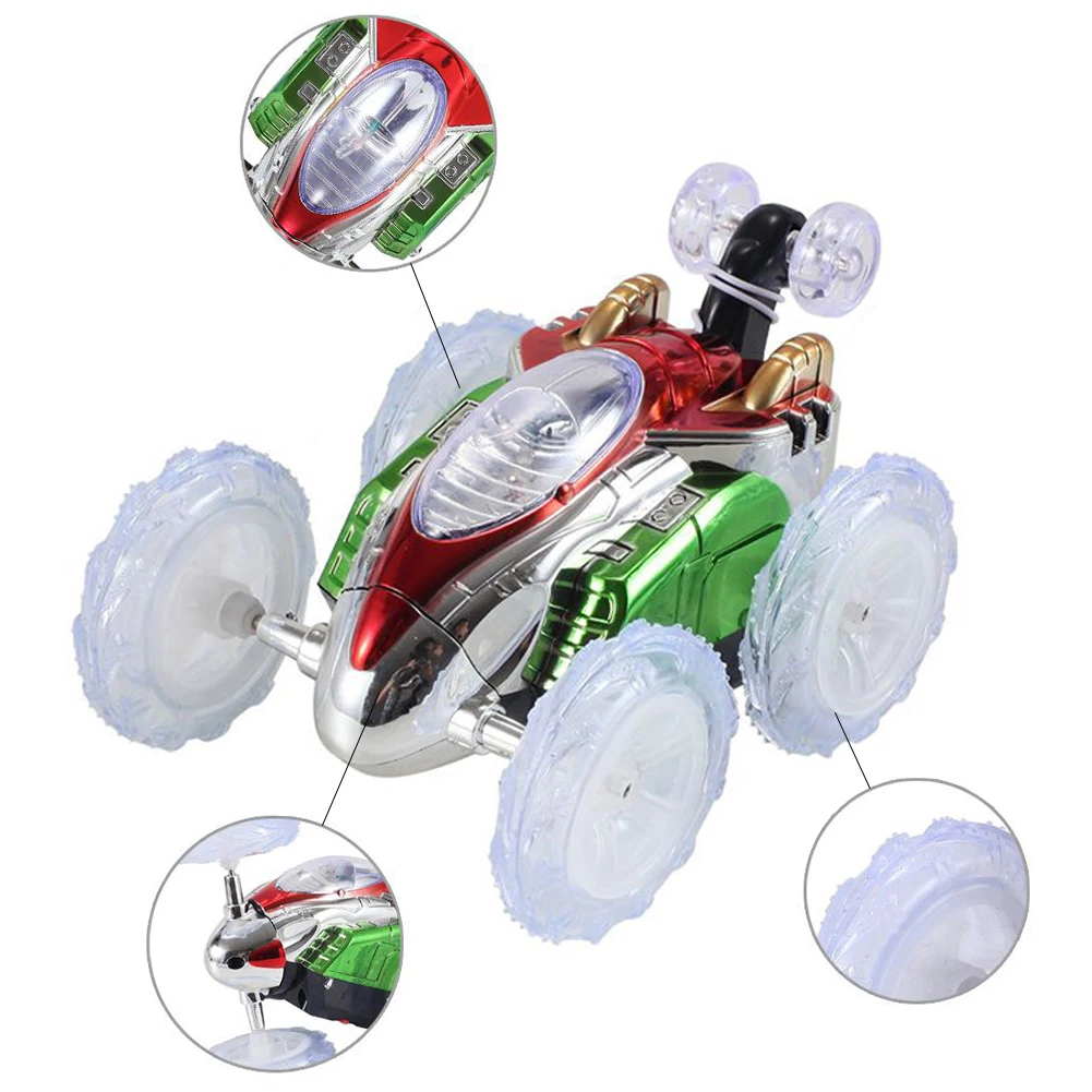 Фото 360 Tumbling Electric Controlled RC Stunt Dancing Car Flashing Light Dasher Vehicle Kids Remote Control Toy Drop Shipping Игрушки и 360 Tumbling Electric Controlled RC Stunt Dancing Car Flashing Light Dasher Vehicle Kids Remote Control Toy Drop Shipping Игрушки и