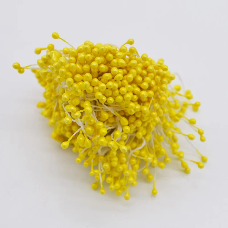 C22 500 шт 3 мм мини-цветок Stamen Pistil свадебное Рождественское украшение Скрапбукинг цветок сделай сам Ремесло Искусственные торты Цветы Аксессуары - Цвет: C22
