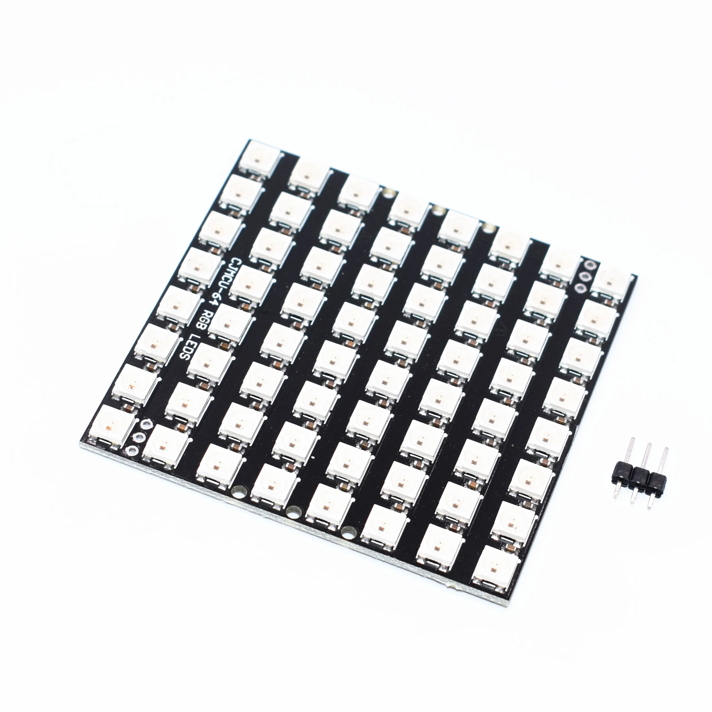 WS2812 светодиодный 5050 RGB 8x8 64 СВЕТОДИОДНЫЙ матричный | Лампы и освещение