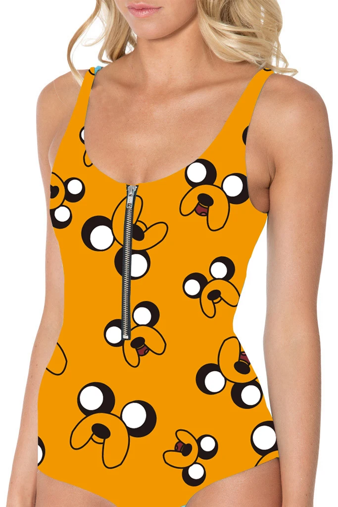 Лидер продаж из мультфильма Время приключений печать Для женщин желтый