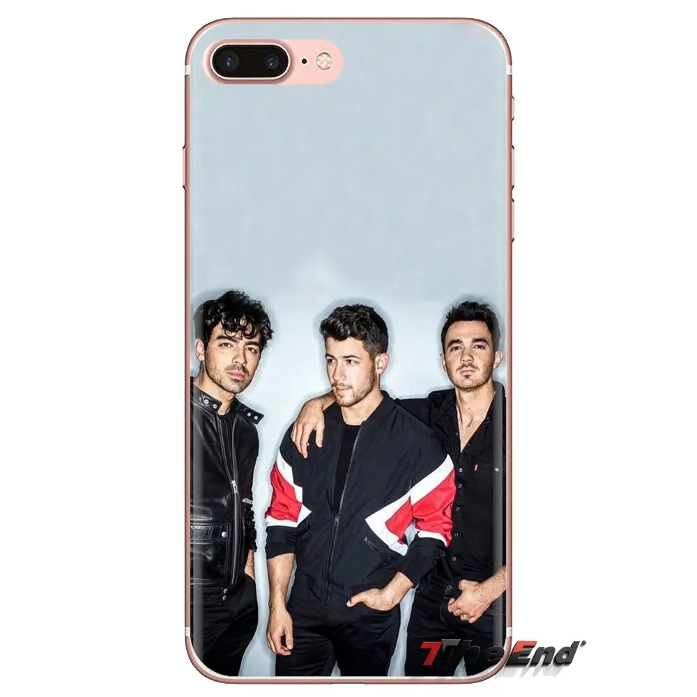 Прозрачные мягкие чехлы для Xiaomi Redmi 4A S2 Note 3 3S 4 4X 5 Plus 6 7 6A Pro Pocophone F1 Nick Joe Kevin Jonas Brothers |