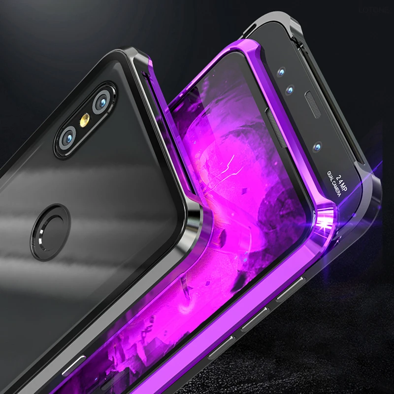 Роскошный Магнитный чехол для телефона Xiaomi Mi Mix 3 металлический корпус бампер