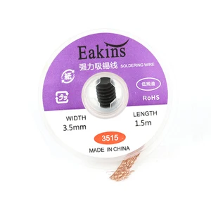 Фитиль для пайки BGA 10 шт.лот 3515, фитиль для пайки BGA, оплетка для удаления припоя, фитиль для BGA Stencil