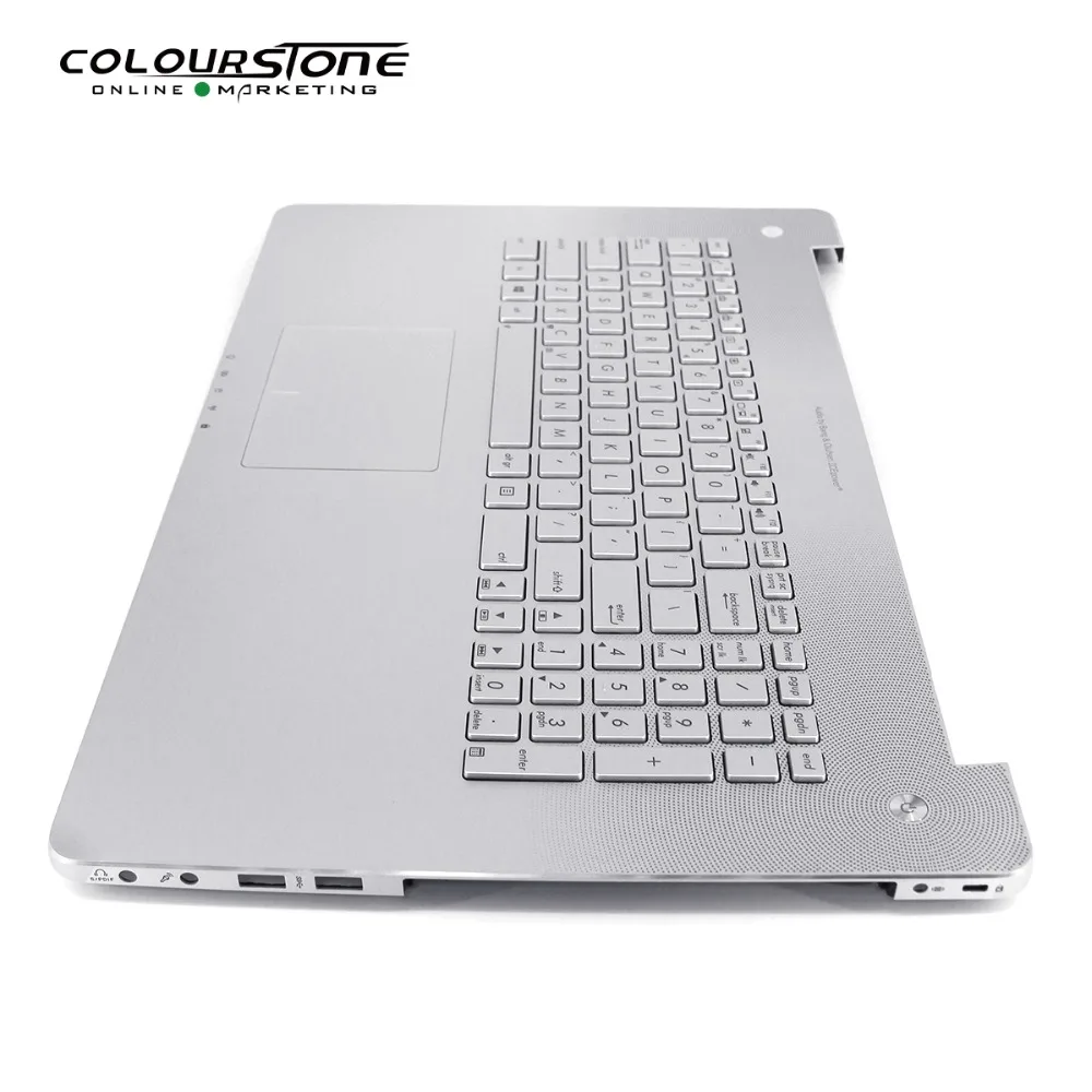 N76 Клавиатура для ноутбука США с подсветкой для Asus N76C N76V N76VB N76VJ N76VM R701VZ N76VZ верхний чехол с подставкой для рук верхний чехол TECLADO