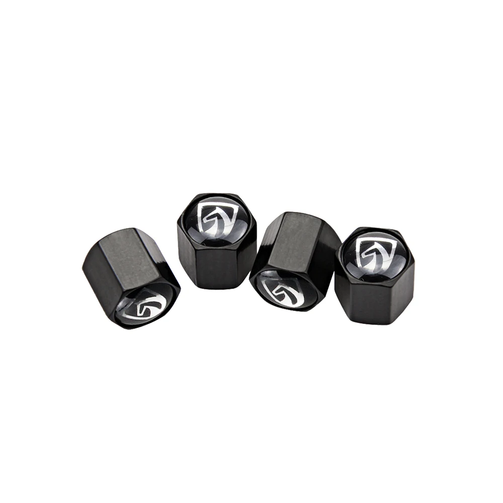 Automobile Accessories Car Tyre Valve Stem Caps Rim Emblem for Baojun 560 730 630 610 Metal Tire Wheel Anti-theft Covers | Автомобили и