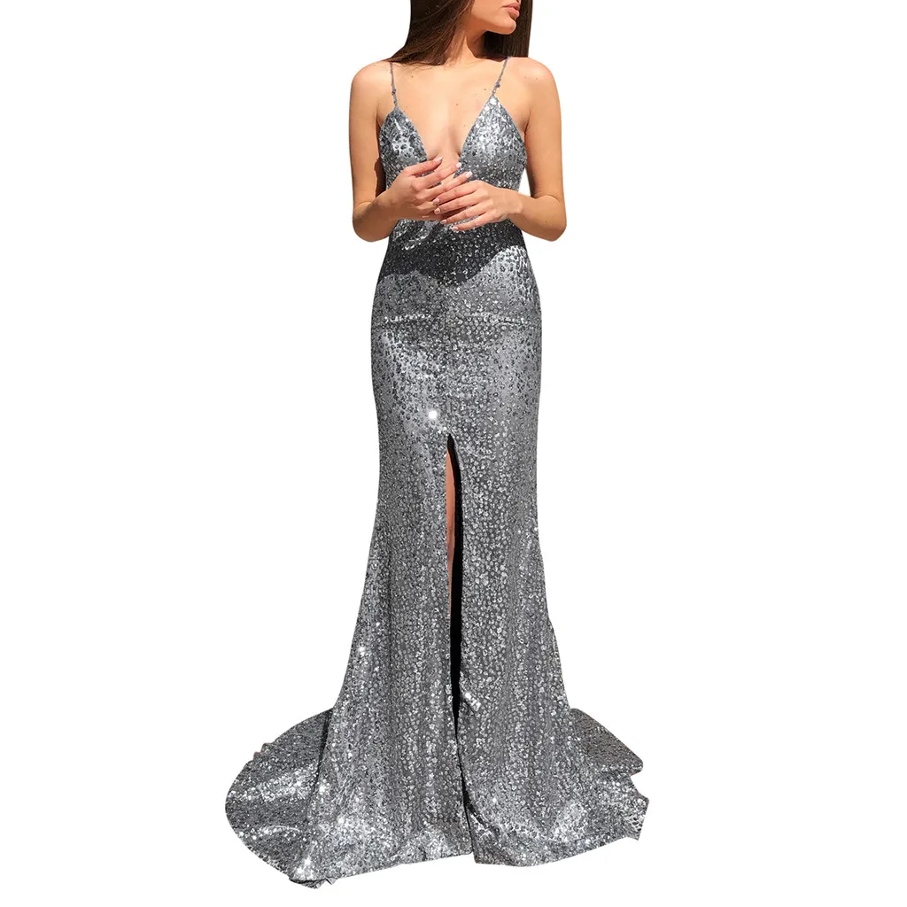 Женские платья Vestidos сексуальное женское платье с глубоким v-образным вырезом без