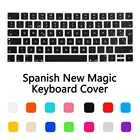 Новая европейская Испанская версия беспроводной клавиатуры силиконовый чехол для клавиатуры защитный чехол для Apple новая волшебная клавиатура 2 выпуска 2015