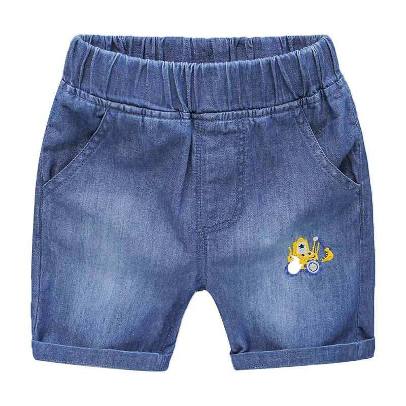 Boys denim shorts hot pants 2019 summer Korean version of the new children's clothing baby tide | Детская одежда и обувь