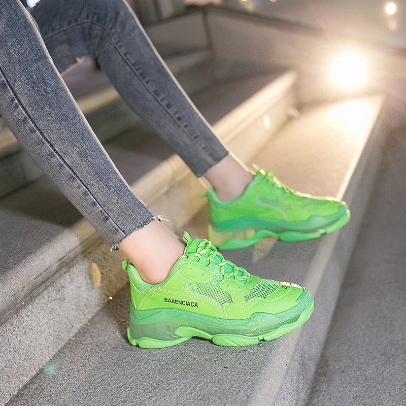 Женские кроссовки сезон осень модная повседневная обувь женские удобные дышащие