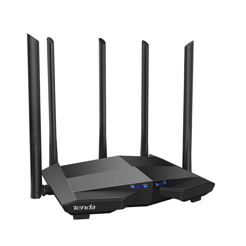 Tenda AC11 двухдиапазонный Wi-Fi маршрутизатор 1200 Мбит/с 2 4G/5G 1 WAN + 3 LAN гигабитные порты 5*6