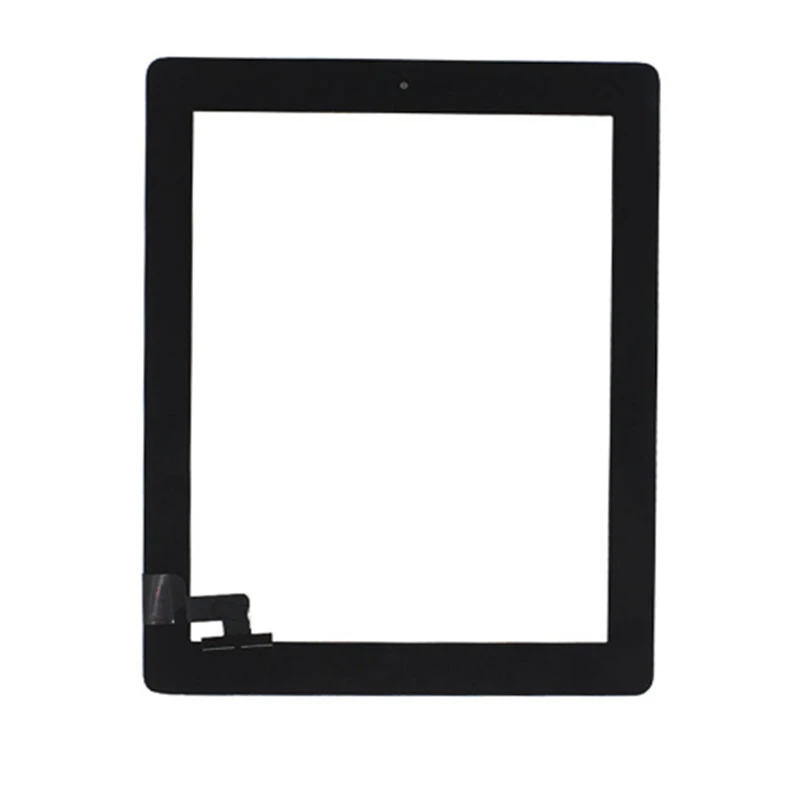 100% протестированный сенсорный экран стекло дигитайзер Замена объектива для iPad 2