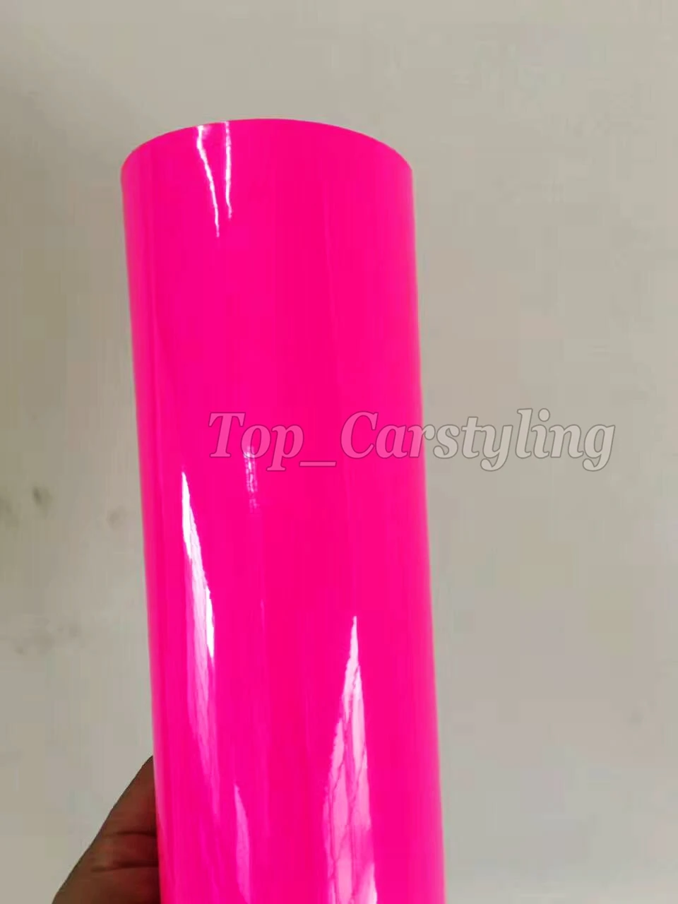 Высококачественная флуоресцентная желтая и розовая/зеленая пленка для