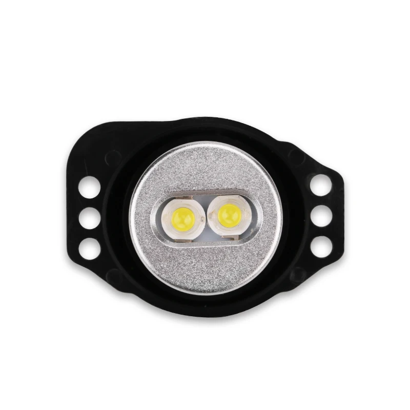 Супер яркая белая автомобильная светодиодная лампа Angel Eyes 6500k 2 _ 6 Вт без ошибок