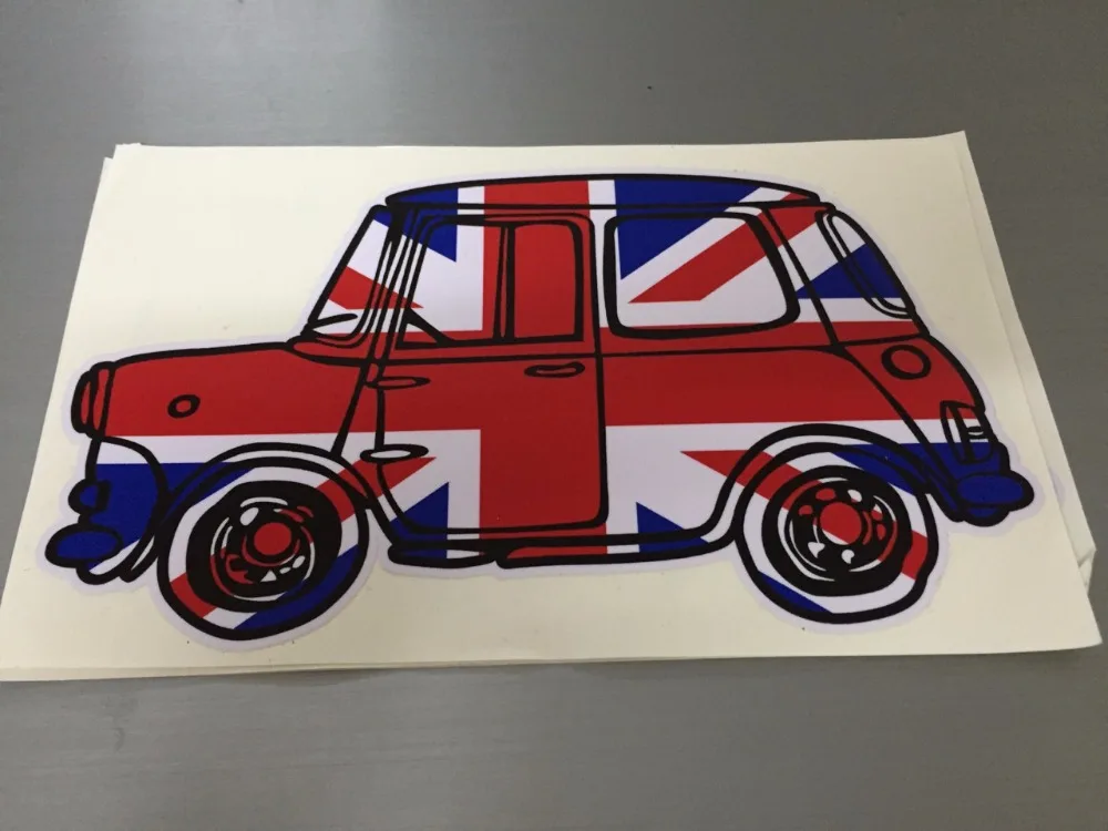 Стикер для автомобиля YOURART винтажные наклейки с флагом Великобритании Mini Cooper F56 S