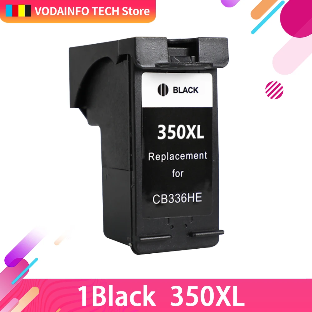 QSYRAINBOW 351XL чернильный картридж Замена для HP 350 351 HP350 HP3510 черный цветной Deskjet D4260 4260
