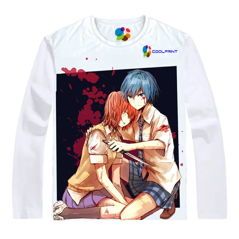 

Coolprint Anime Shirt Riddle Story of Devil T-Shirts Multi-style Long Sleeve Tokaku Azuma Haru Ichinose Cosplay Kawaii Shirts