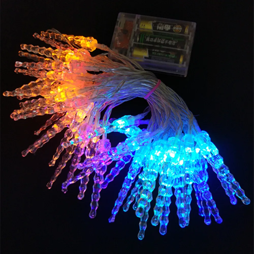 YIYANG Holiday Lighting 3M 30leds Colorful Icicle Fairy LED String Lights Garland Outdoor Decoration Christmas Winter | Лампы и