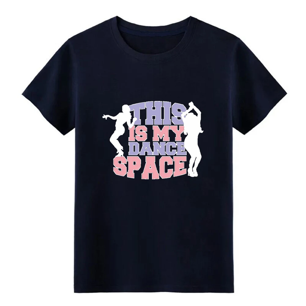 Мужская Трикотажная футболка с надписью this is my dance space gift idea 100% хлопок европейский