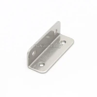 50pcs 304 stainless steel furniture corner braces l shape right angle furniture support holder brackets connectors 20x20x60mm