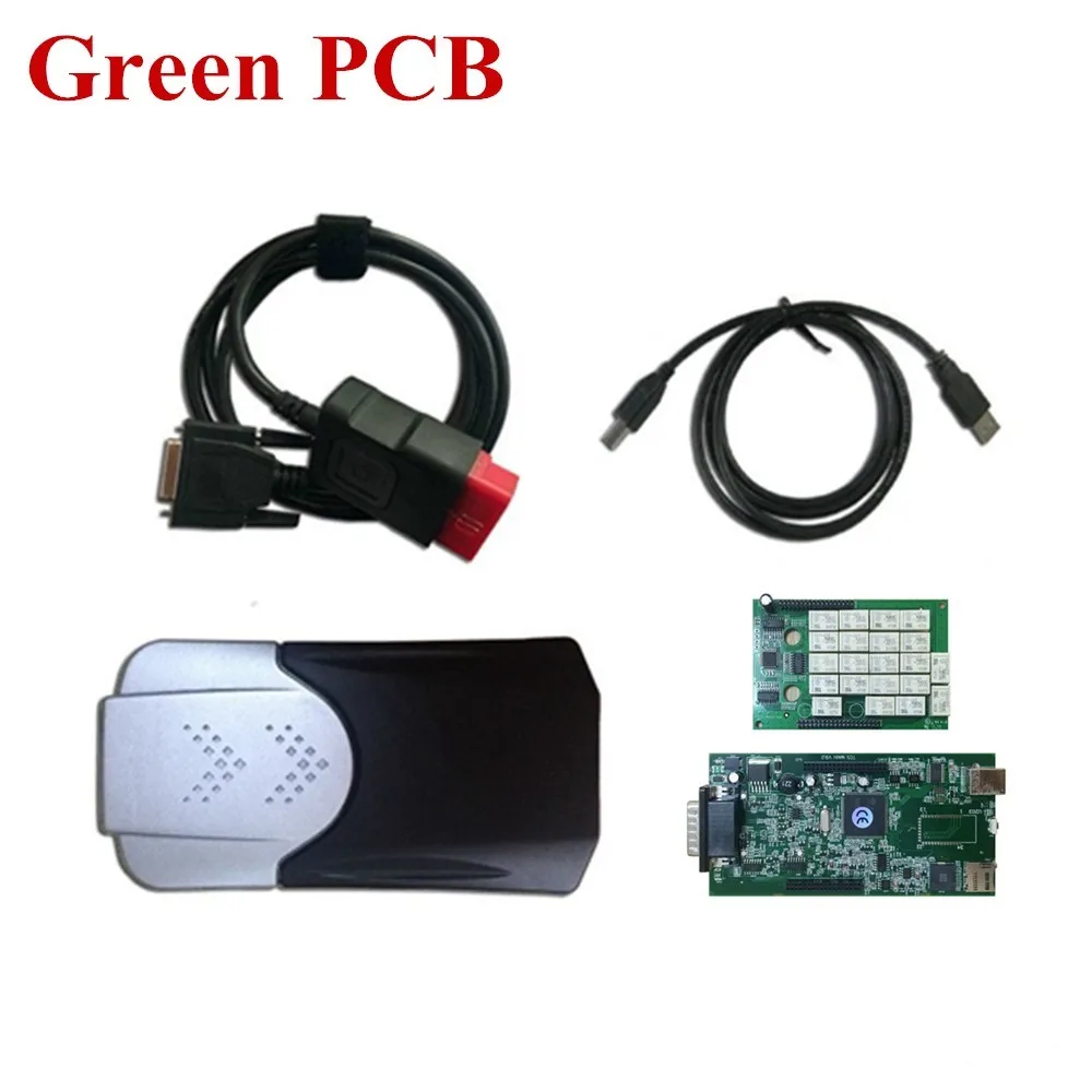 2 шт./лот VD TCS CDP Pro Plus OBD сканер Bluetooth 2015 R3 keygen OBD2 Авто диагностический инструмент DHL