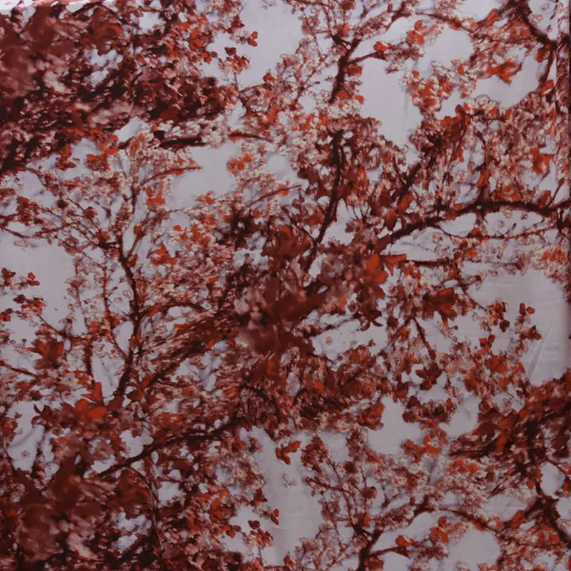 Цифровая печатная шелковая крепдешин ткань для высокого качества шелковое